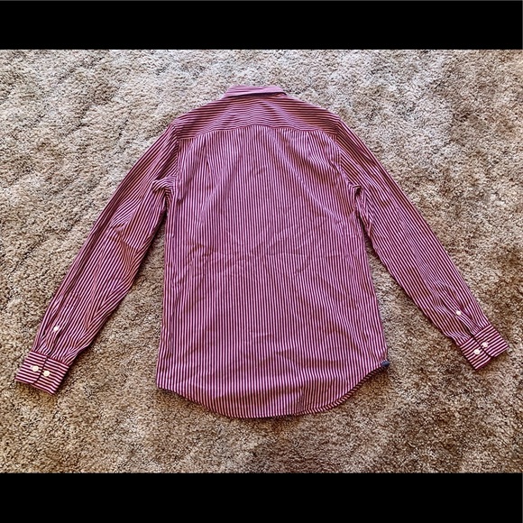 JCPenny Striped Button Down Shirt - Men’s Small - Picture 2 of 6